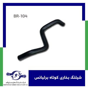 شیلنگ بخاری کوتاه برلیانس